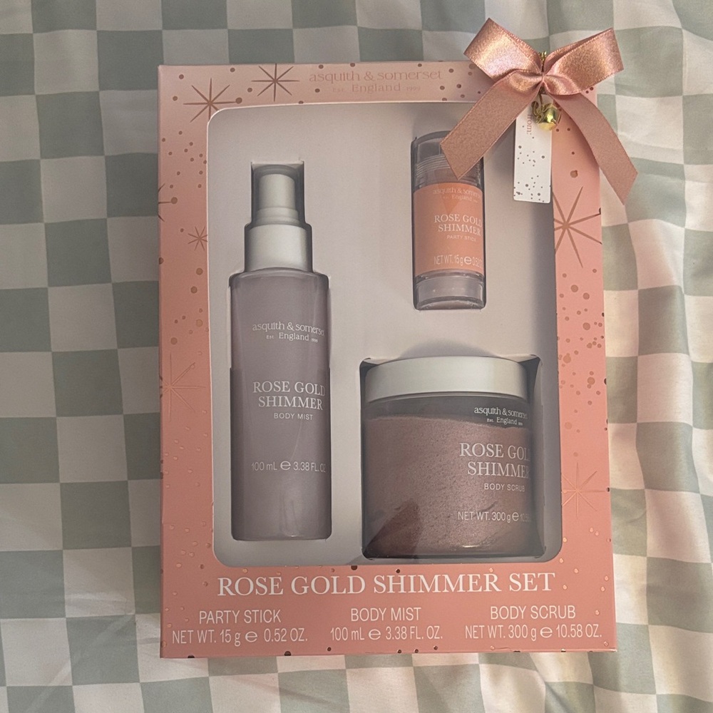 Asquith & Somerset Rose Gold Shimmer Set